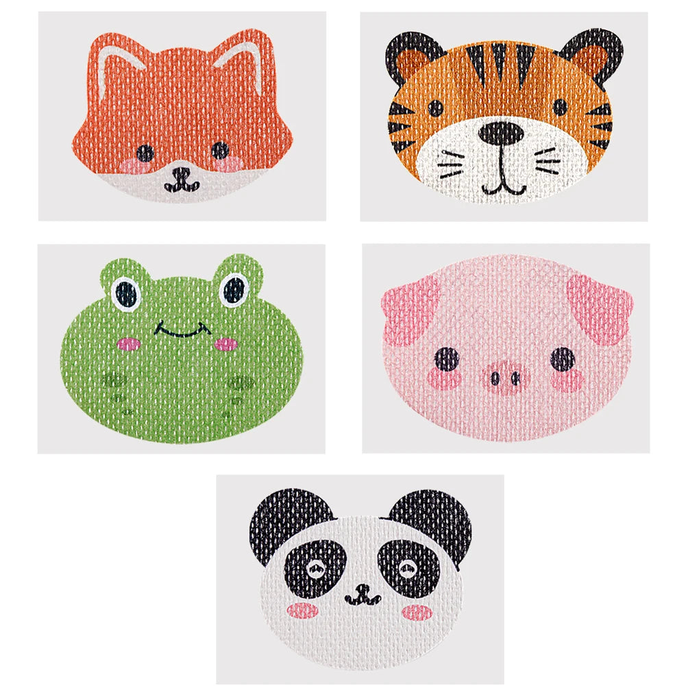 30 pegatinas antirronquidos de dibujos animados para niños